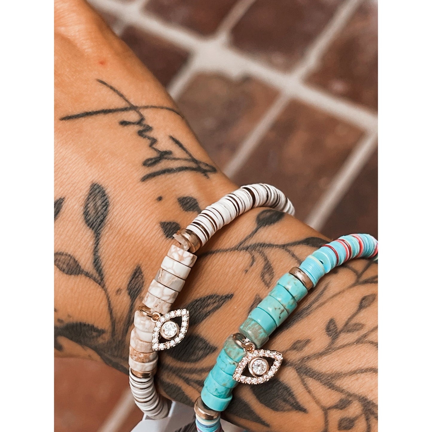 Beaded Evil Eye Bracelet