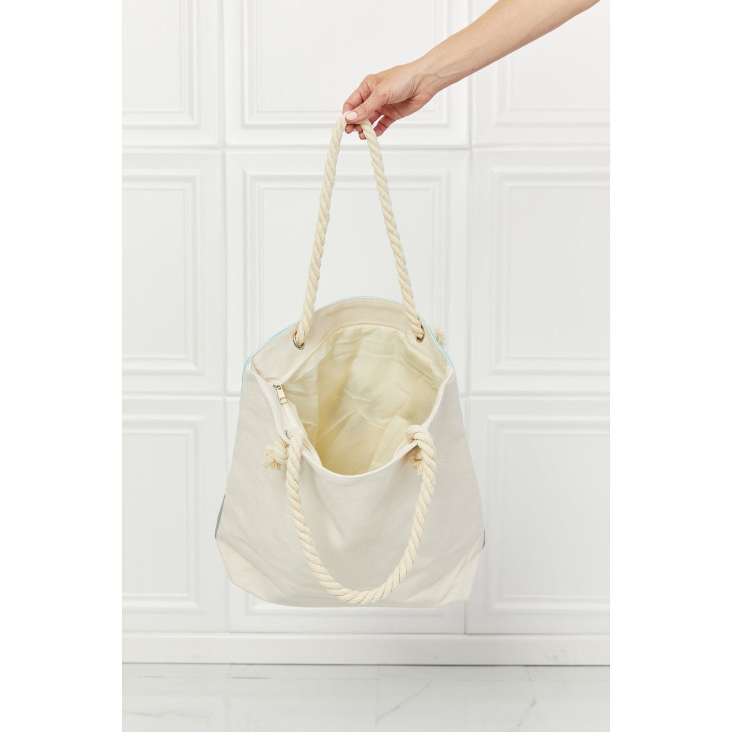Justin Taylor In The Sand Tassle Tote Bag
