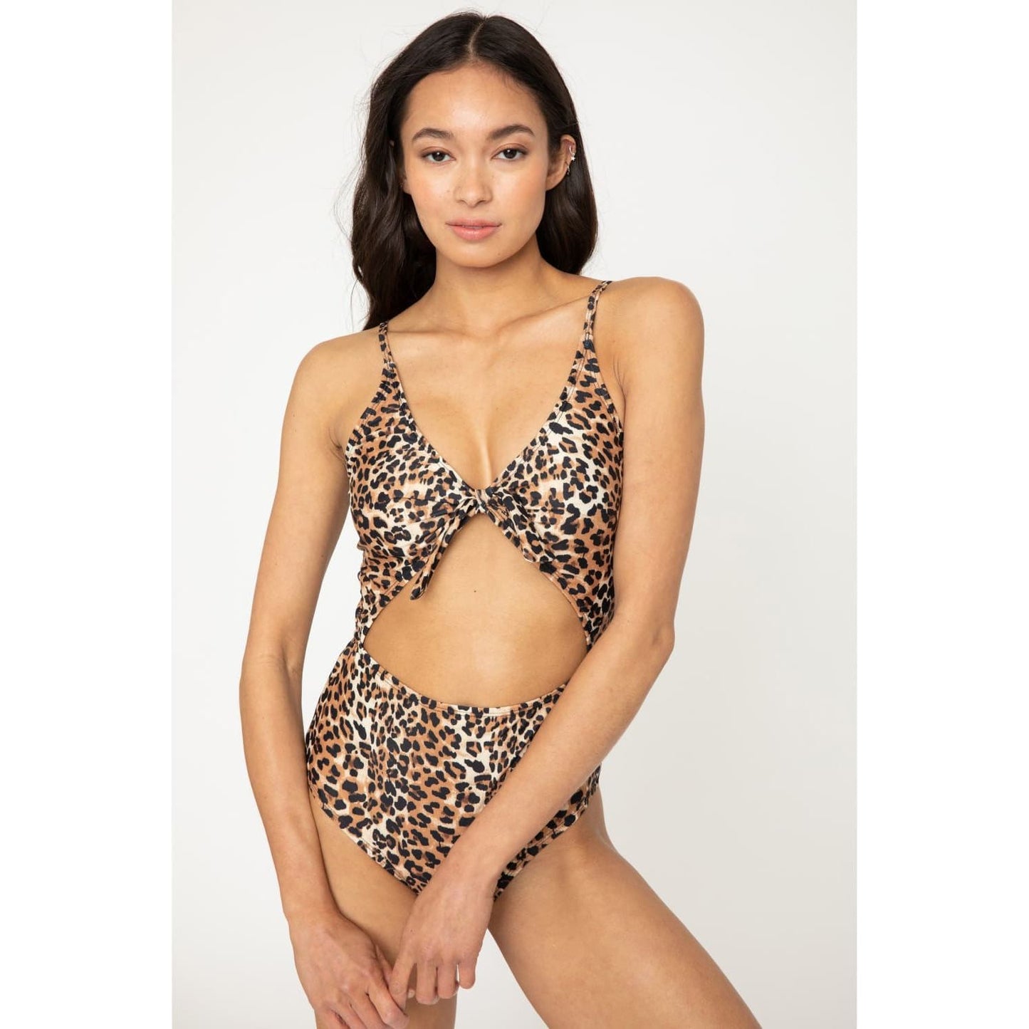 Marina West Swim Lost At Sea Cutout One-Piece Swimsuit