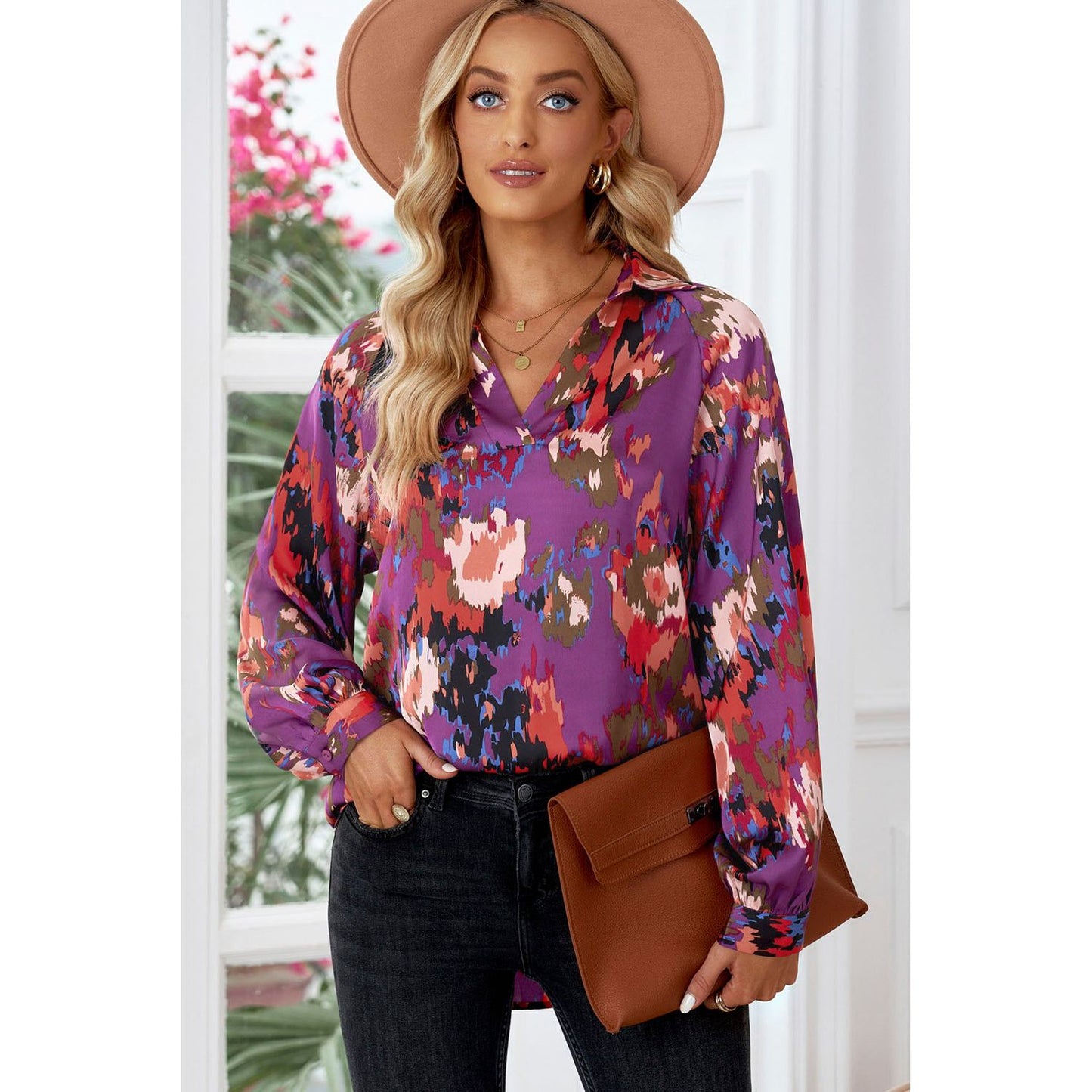Floral fusion Blouse