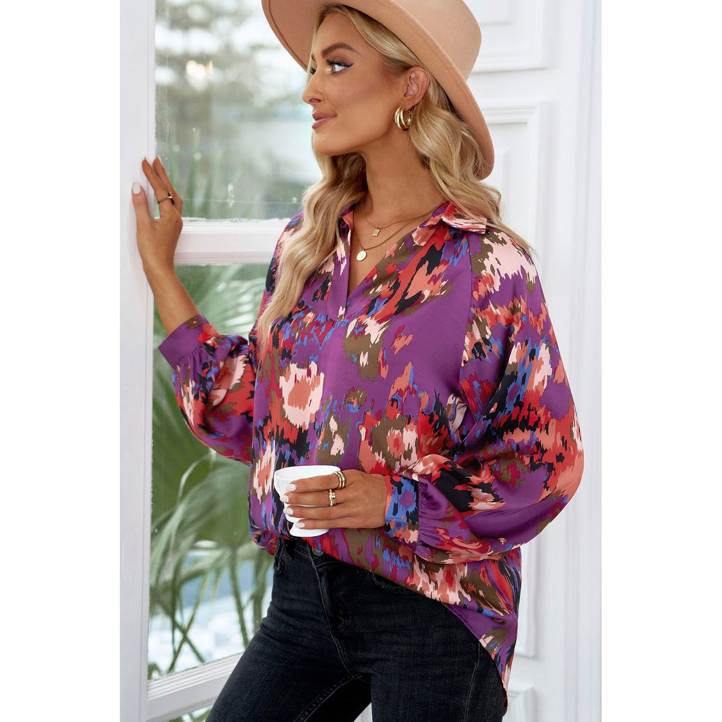 Floral fusion Blouse