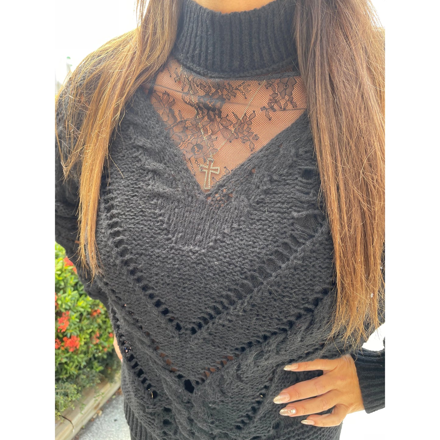 Snow Some Skin Sweater