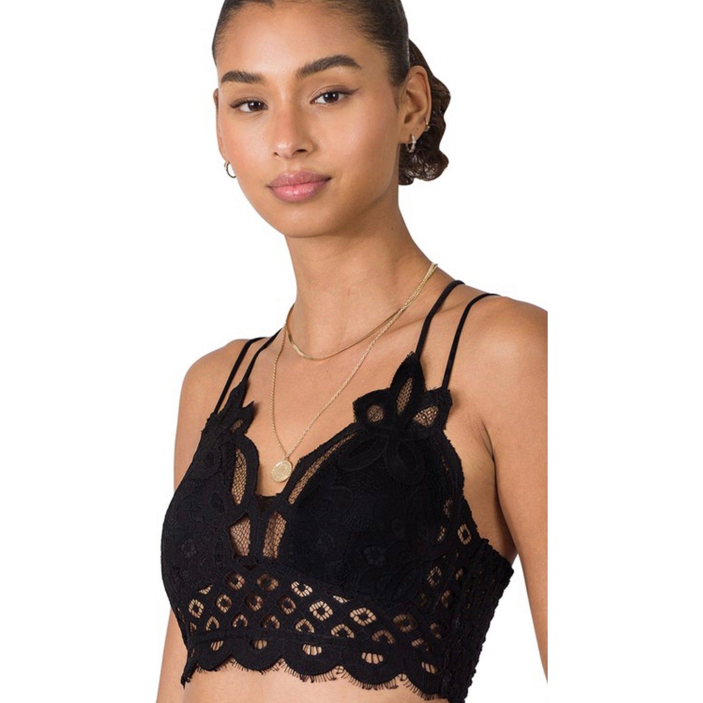 Scalloped Lace Bralette