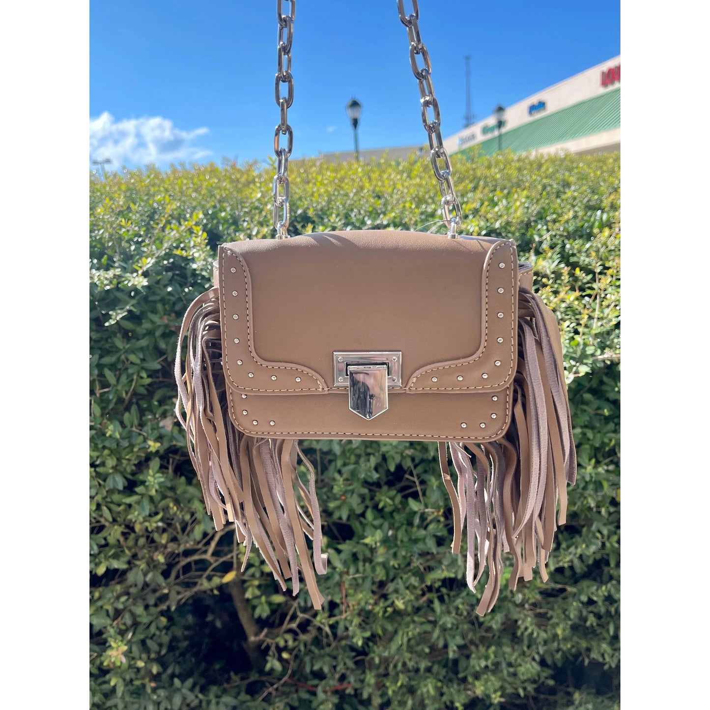Go west Tassel Clutch