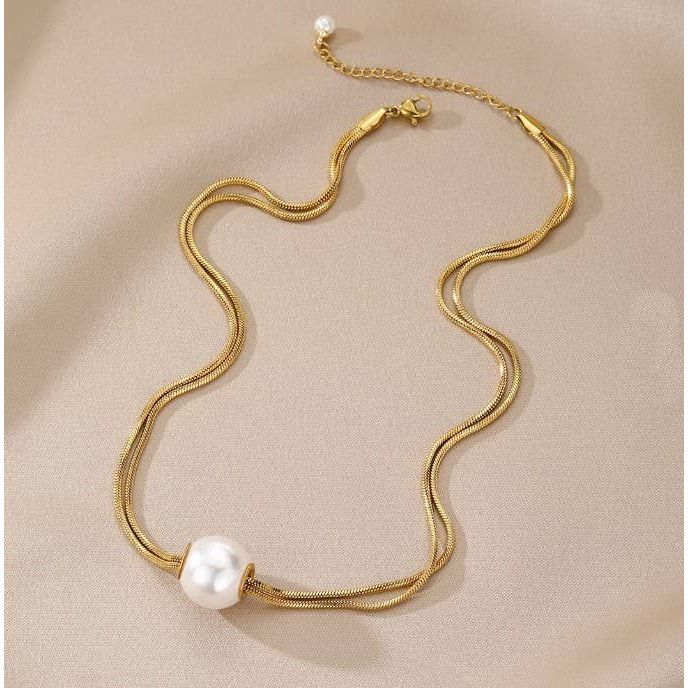 NON-TARNISH PEARL NECKLACE