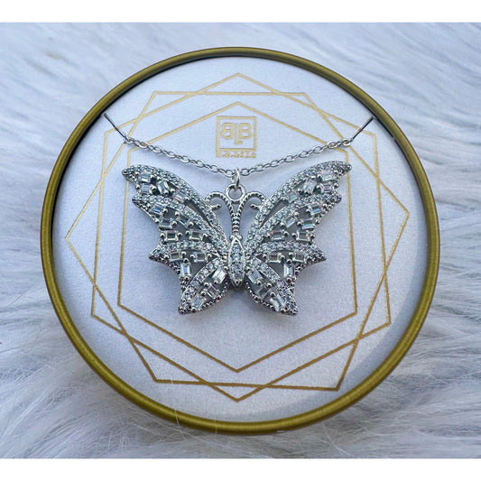 Butterfly Bling- Silver