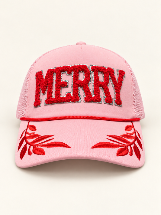 Merry Pink Trucker Hat
