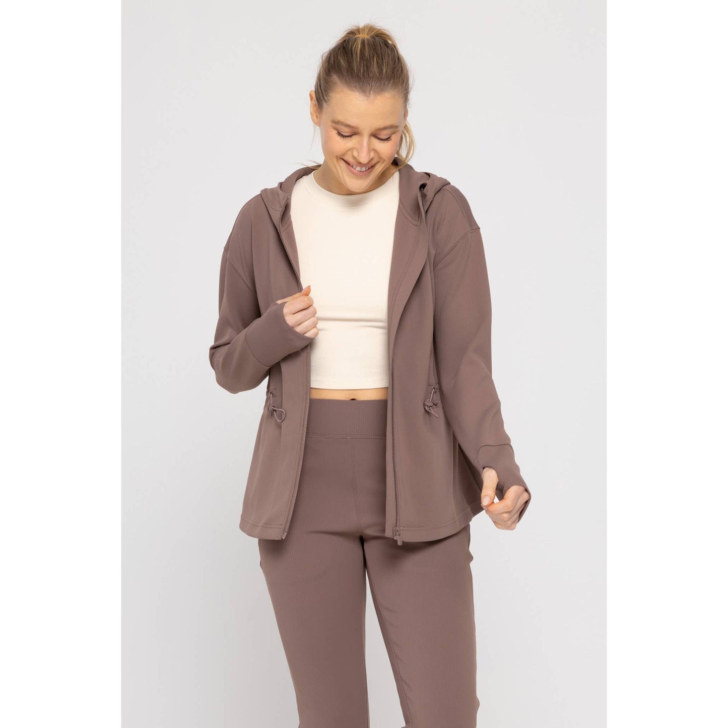 Mono B Jacket with Thumbholes