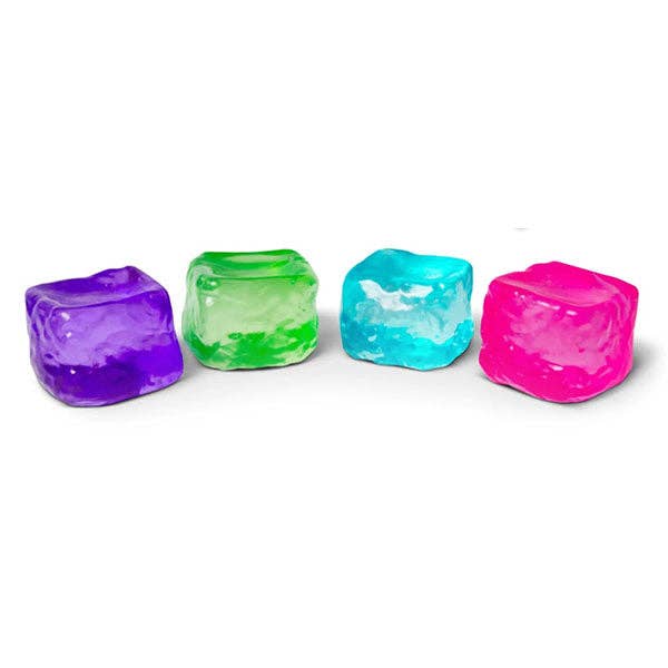 Ice Cube Squishy Stress Ball -Asst Colors