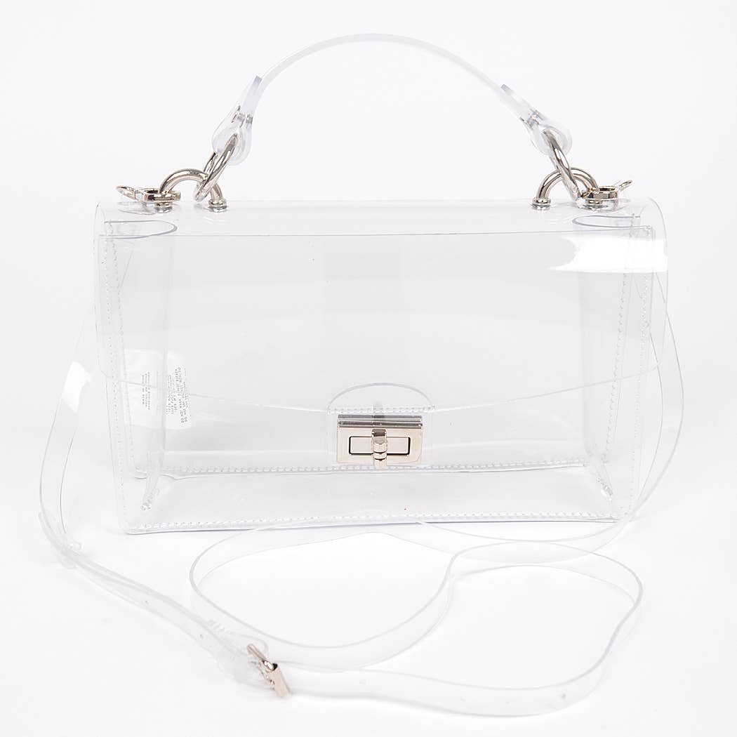 Clear Studded Purse