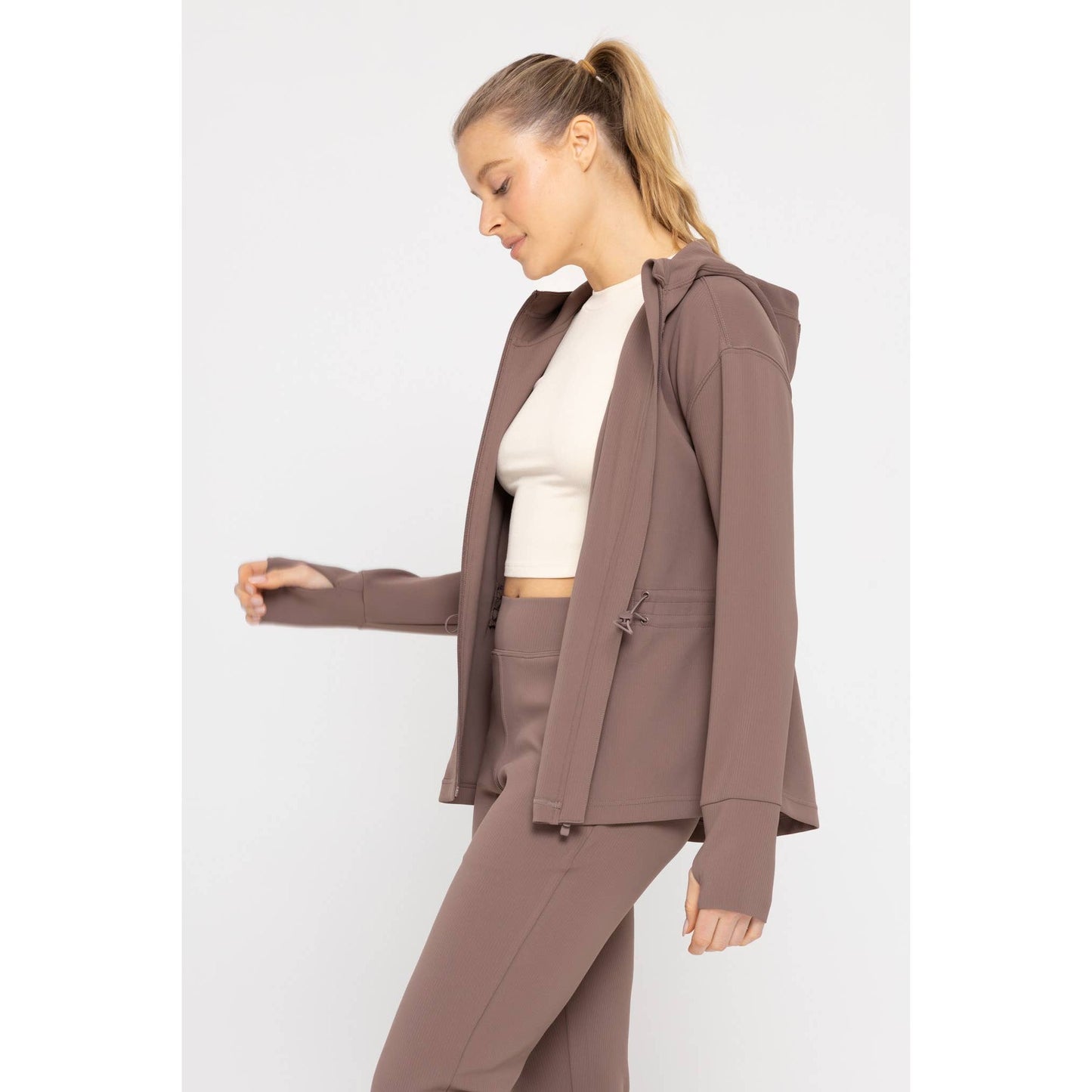 Mono B Jacket with Thumbholes