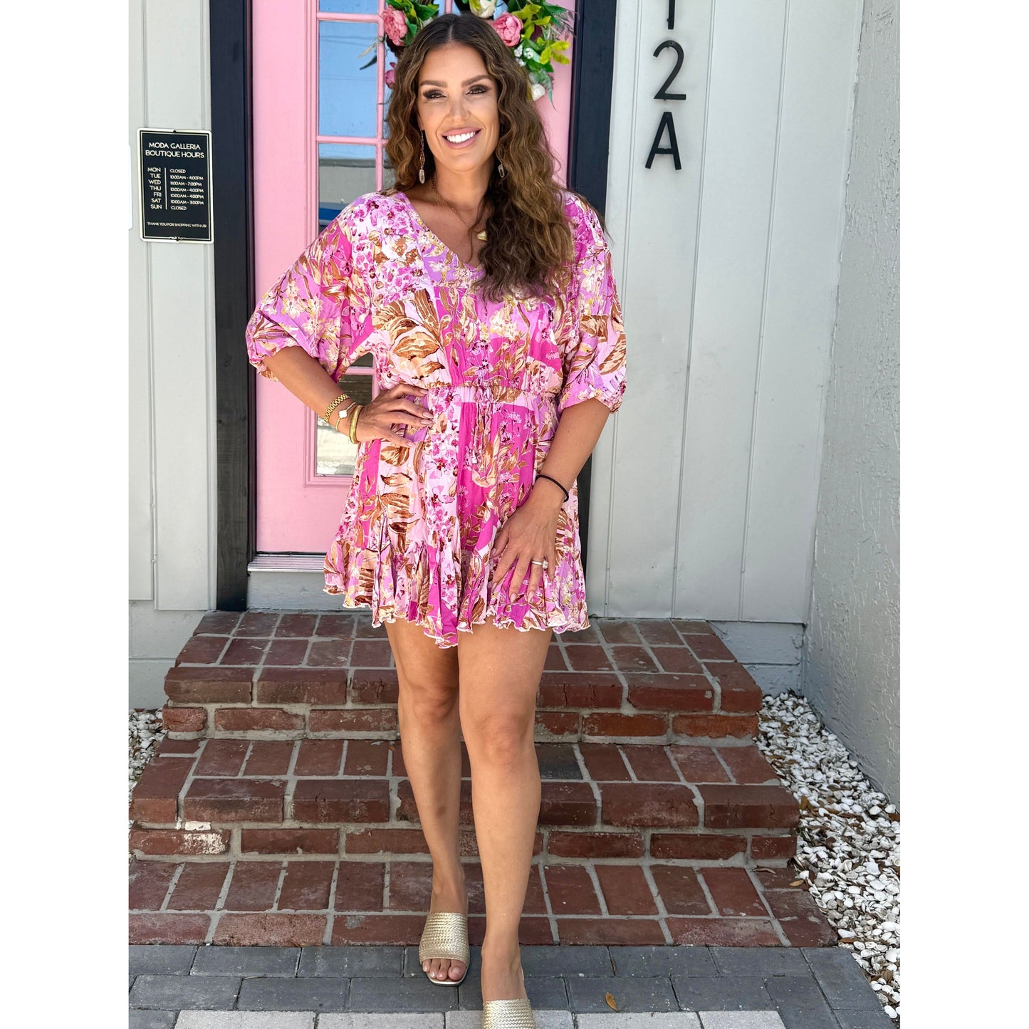 Blush Rush romper