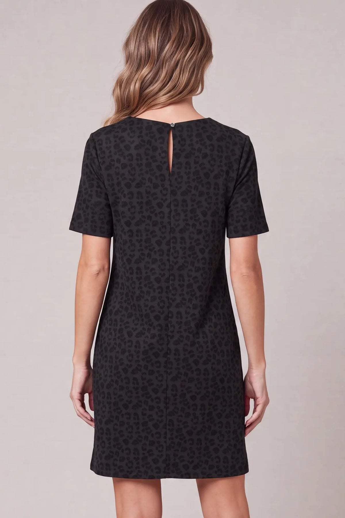 Midnight Leopard Dress