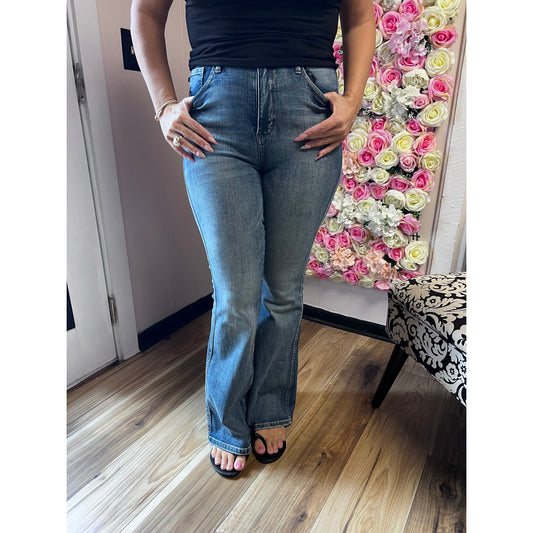 Jlo tummy control flare jeans