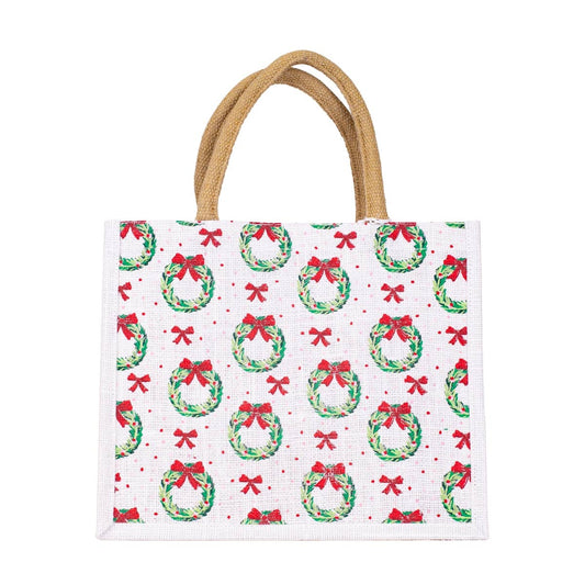 Clara Wreath Gift Tote