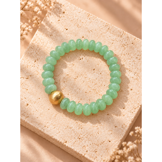 Kendley Stretch Bracelet - Jade Green