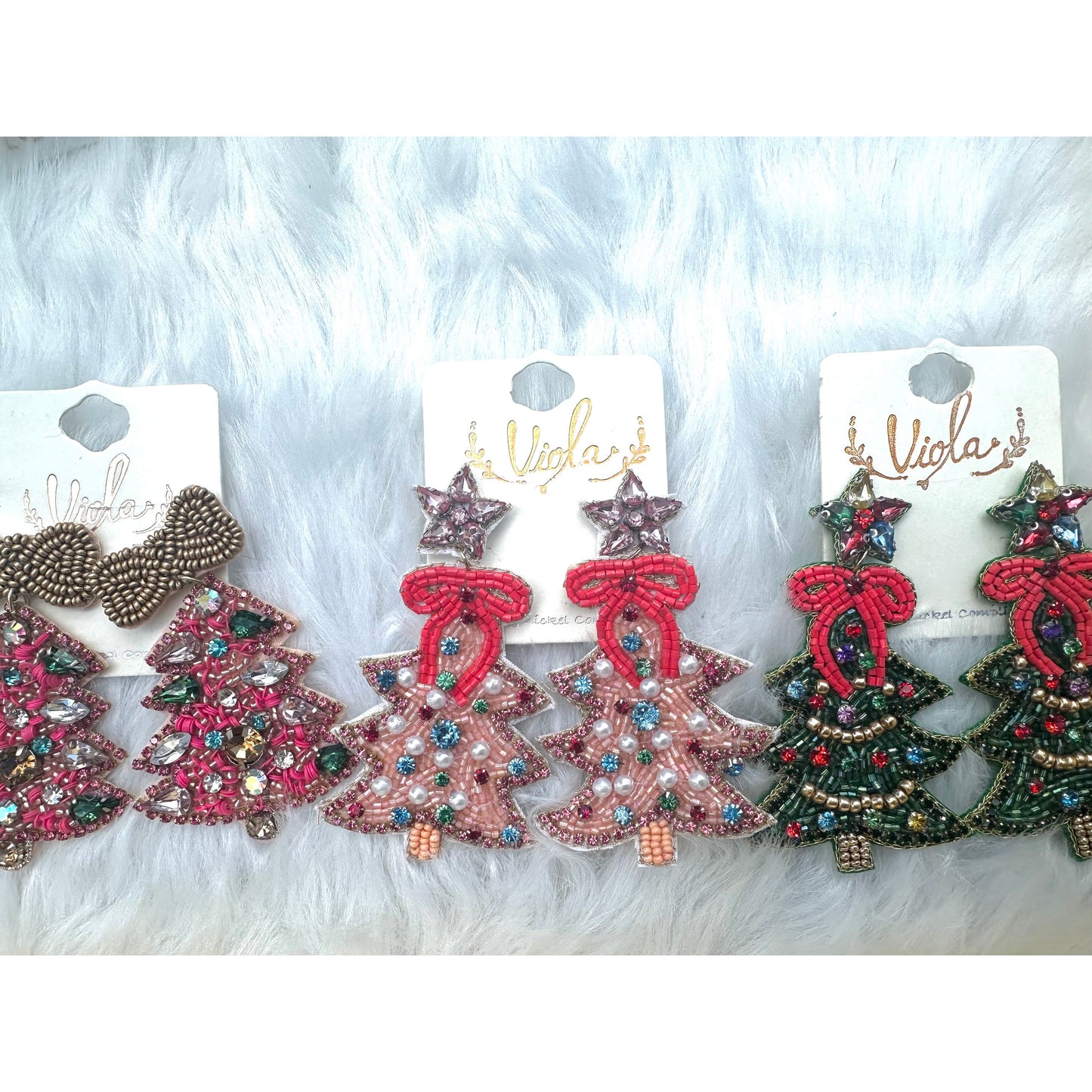 Christmas Tree Earrings