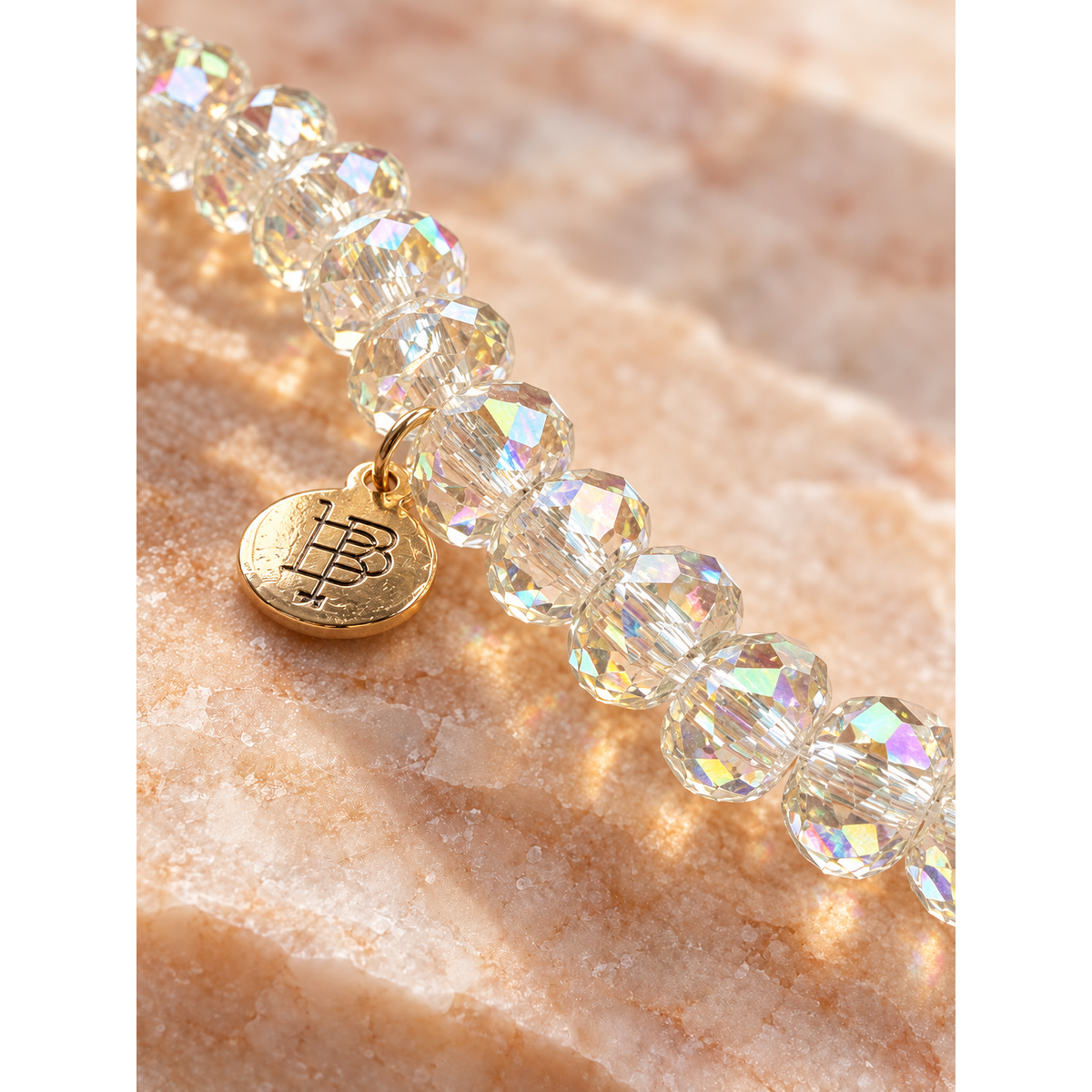 Stacker Stretch Bracelet - Multicolored Iridescent