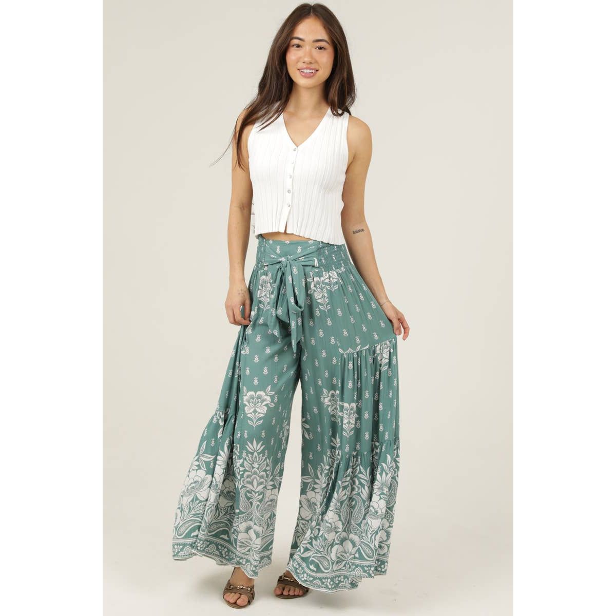 Boho breeze palazzo pants