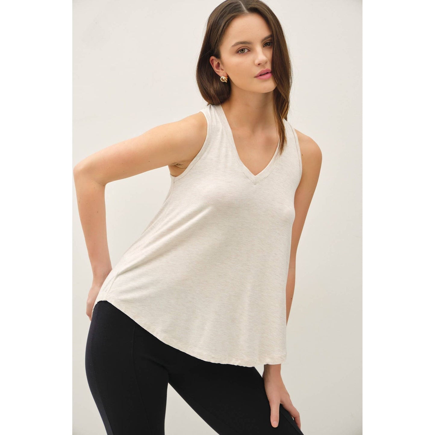 Soft V-neck Tank
