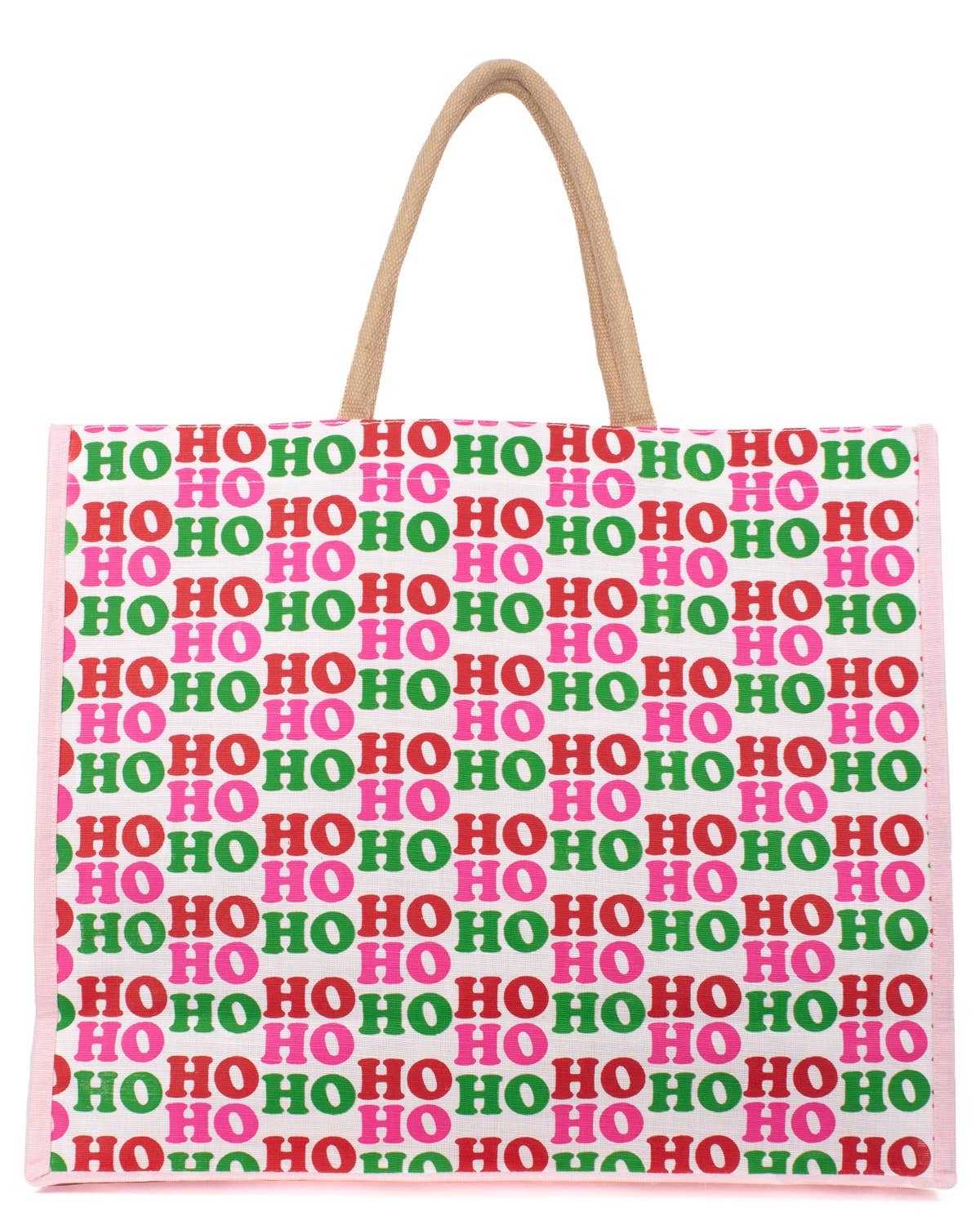 HoHoHo Juco Carryall Tote