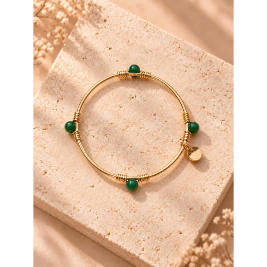 The Morgan Bangle - Green