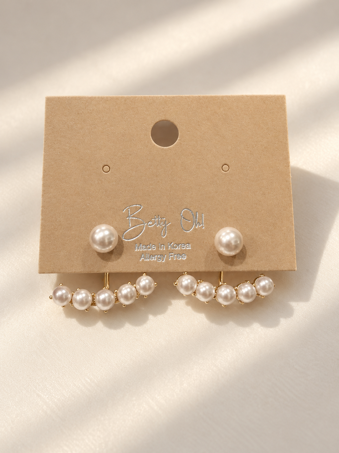 Pearl Perfect Ear Jacket Earrings