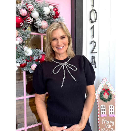 So Classy Bow sweater
