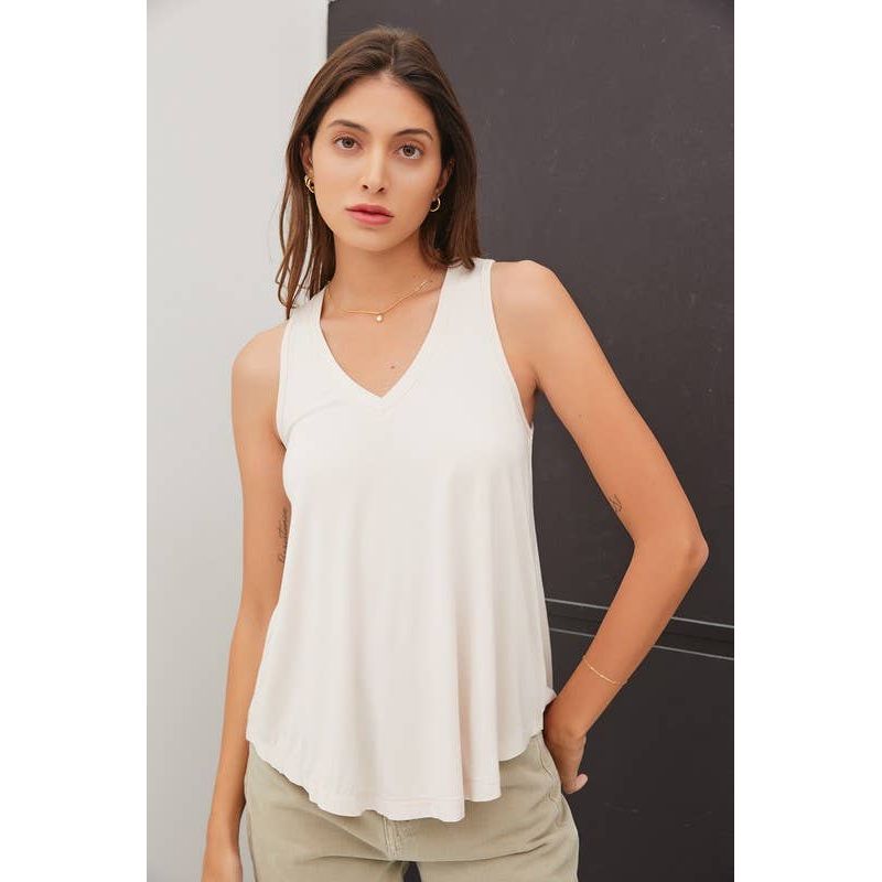 Soft V-neck Tank