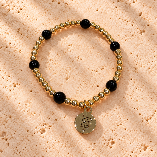 Lexi Stretch Bracelet - Black