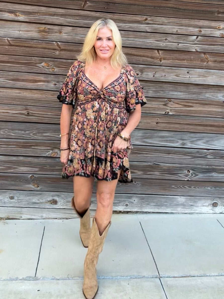 Autumn Showers Bring Flowers Dress