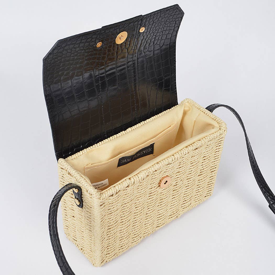 Bamboo Crossbody Bag by