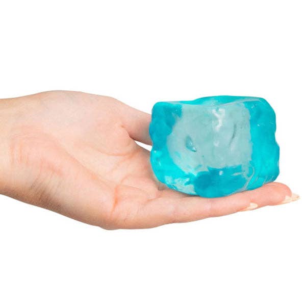 Ice Cube Squishy Stress Ball -Asst Colors