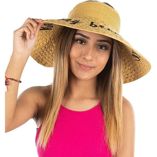 Rollup Visor - Resting Beach Face