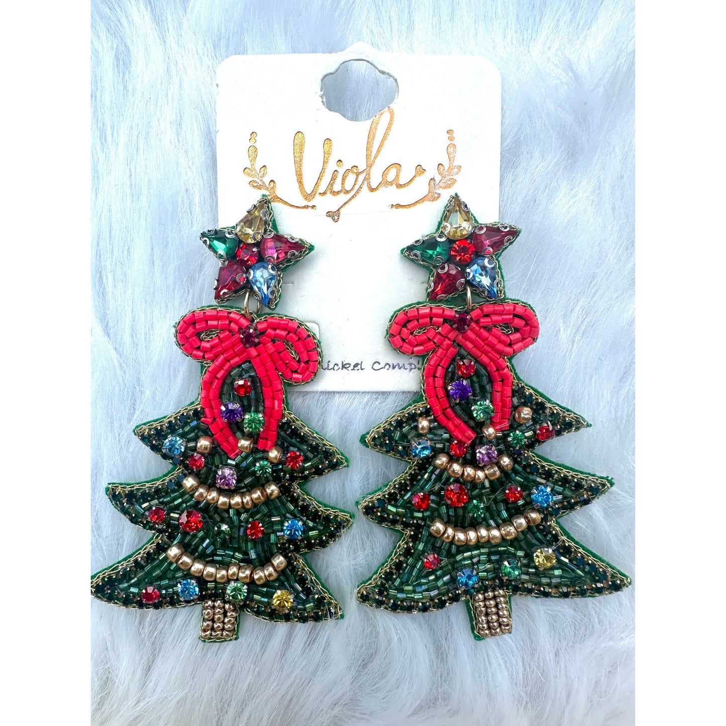 Christmas Tree Earrings