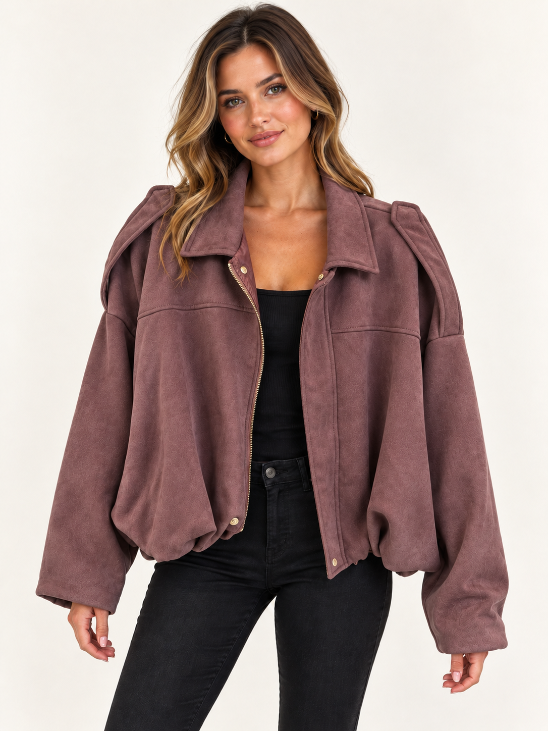 The Sienna Suede Jacket