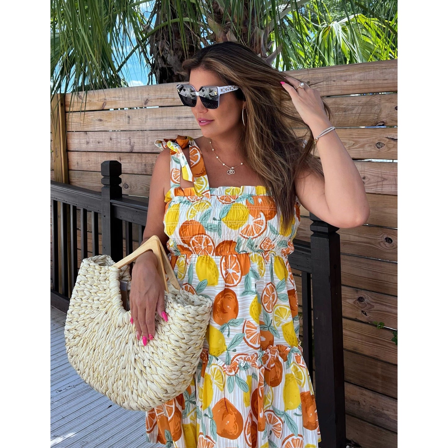 Sicilian Summer Dress by The PINCH