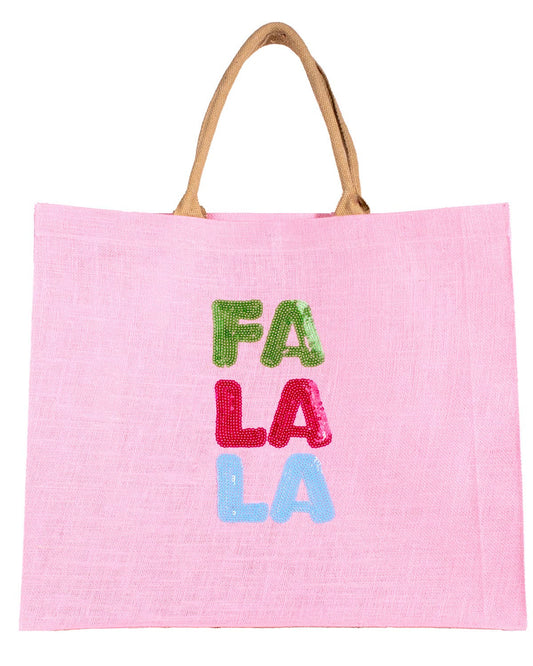 FaLaLa Sequin Carryall Tote