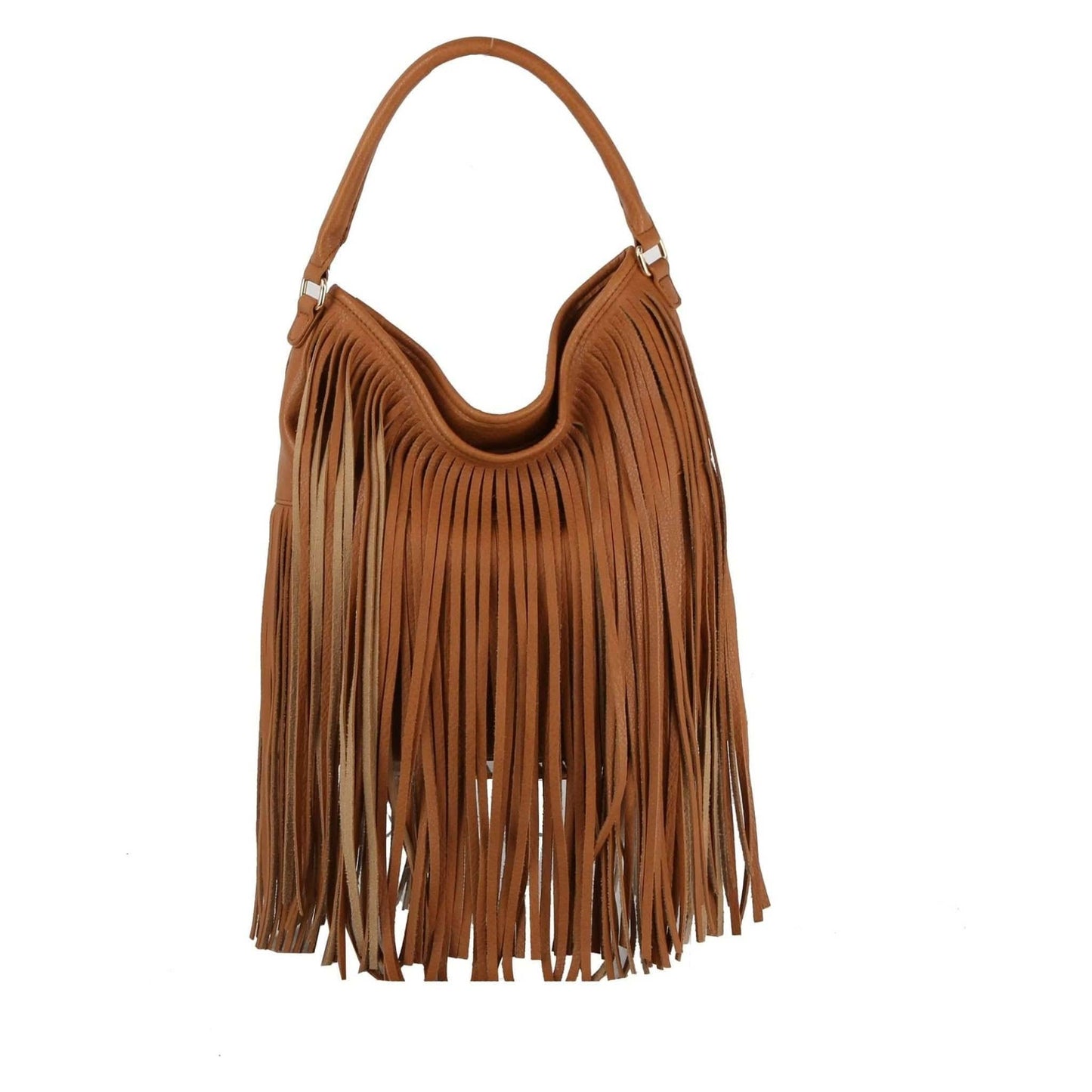 Brooklyn Boho Fringe Hobo Bag