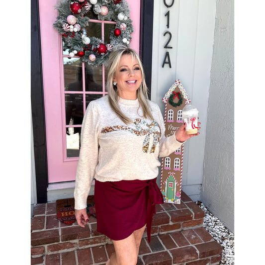 Wrapped up in love Sweater