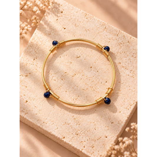 The Morgan Bangle - Navy