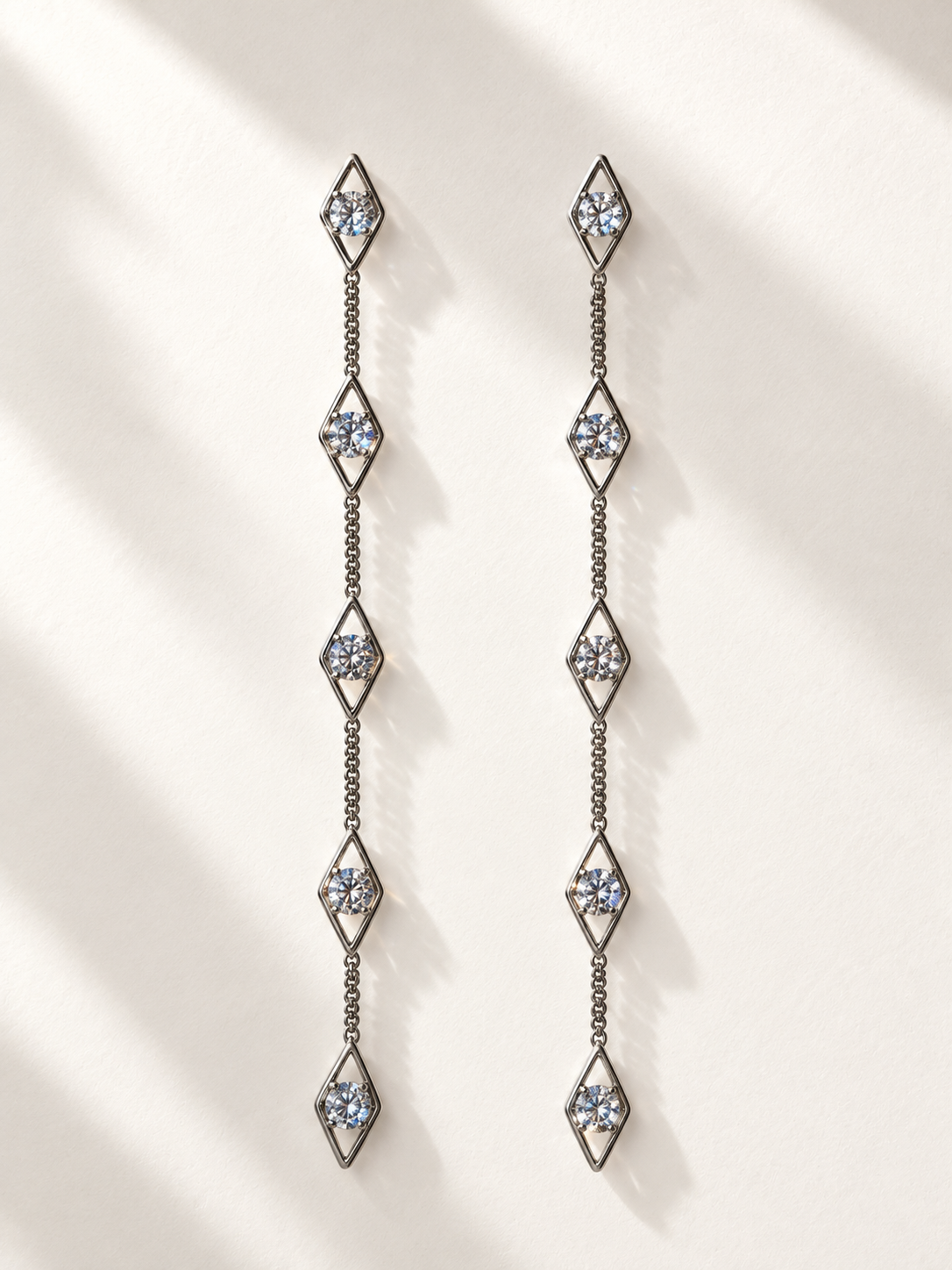 Celestial Link Drop Earrings