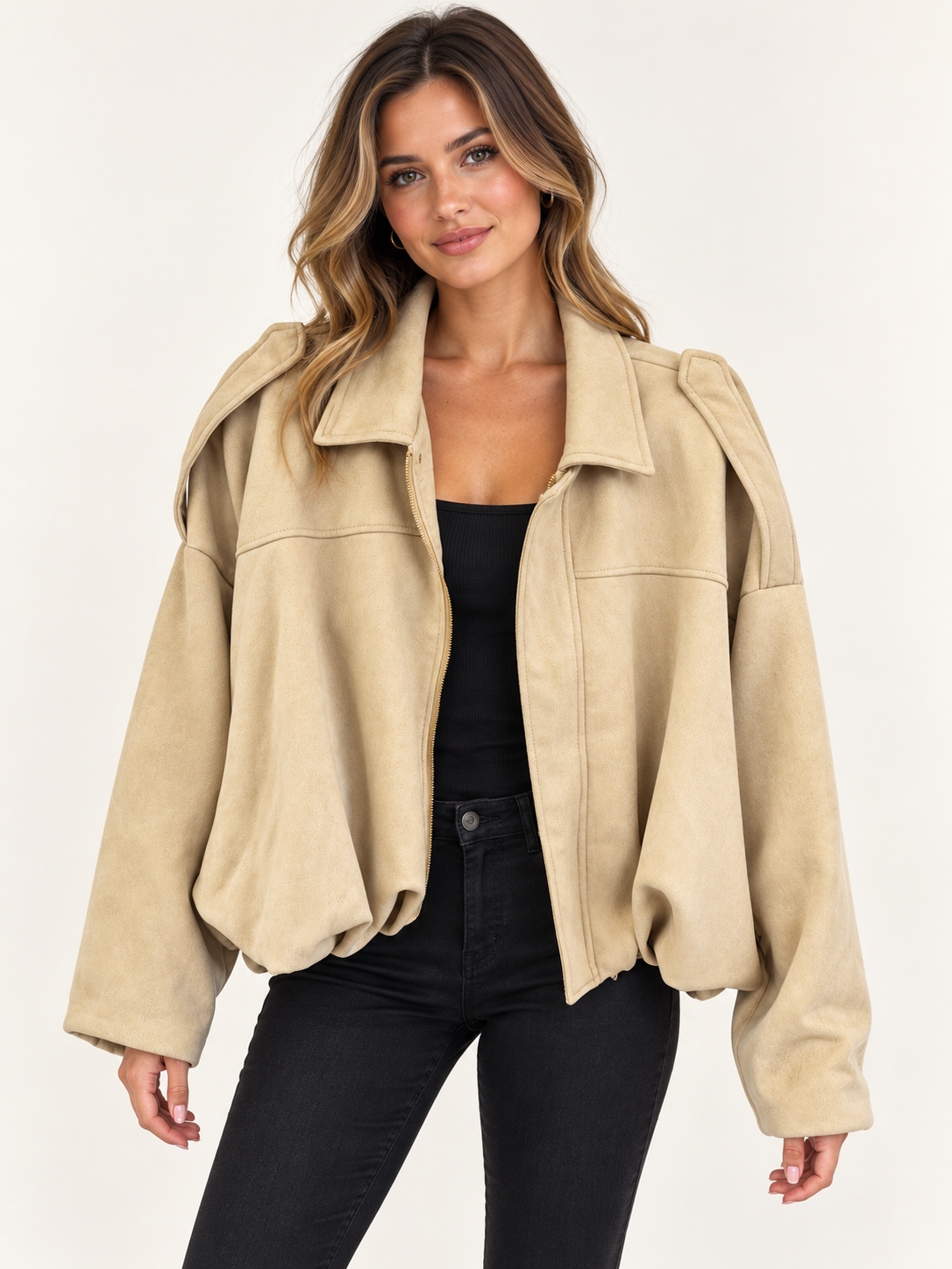 The Sienna Suede Jacket