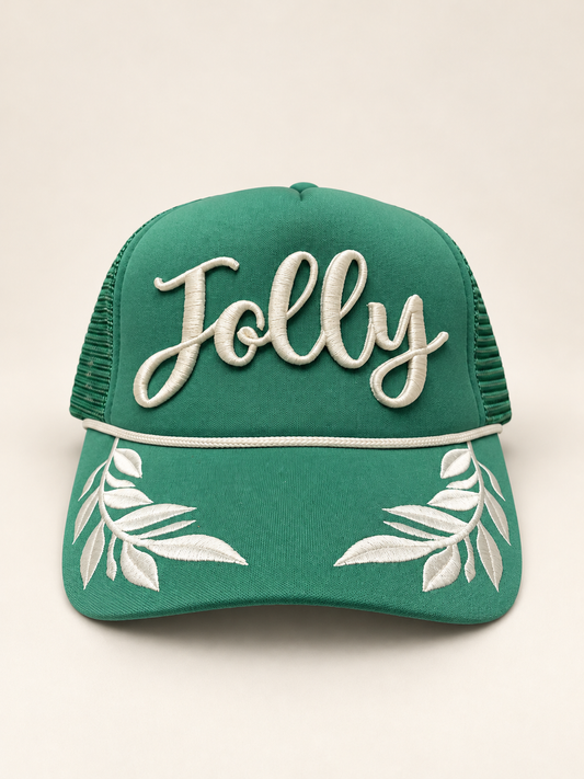 Jolly Green Trucker Hat