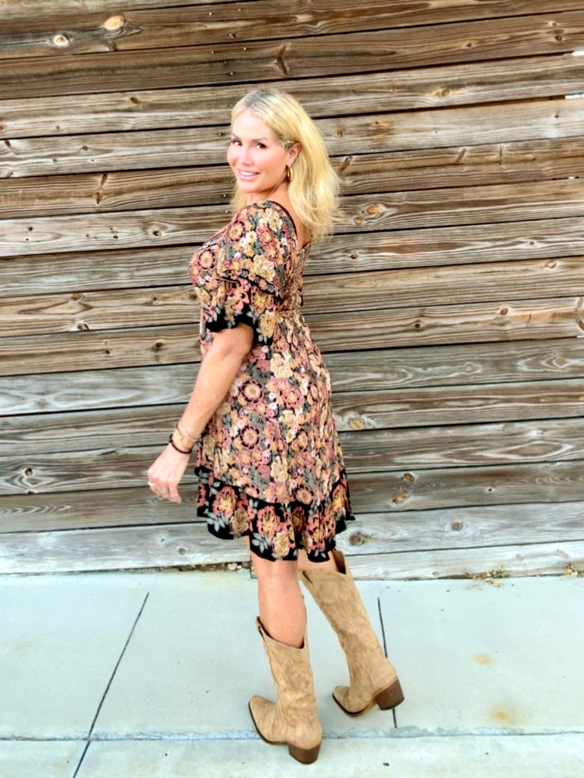 Autumn Showers Bring Flowers Dress