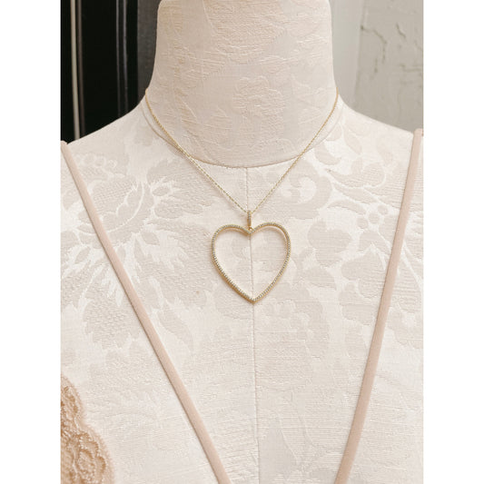 I Love You Necklace "Gold"