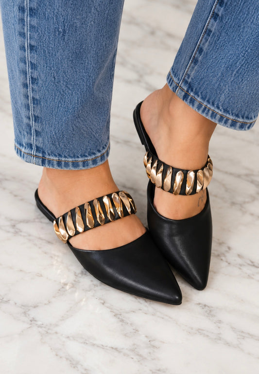 Corky’s Past Curfew Black Mule