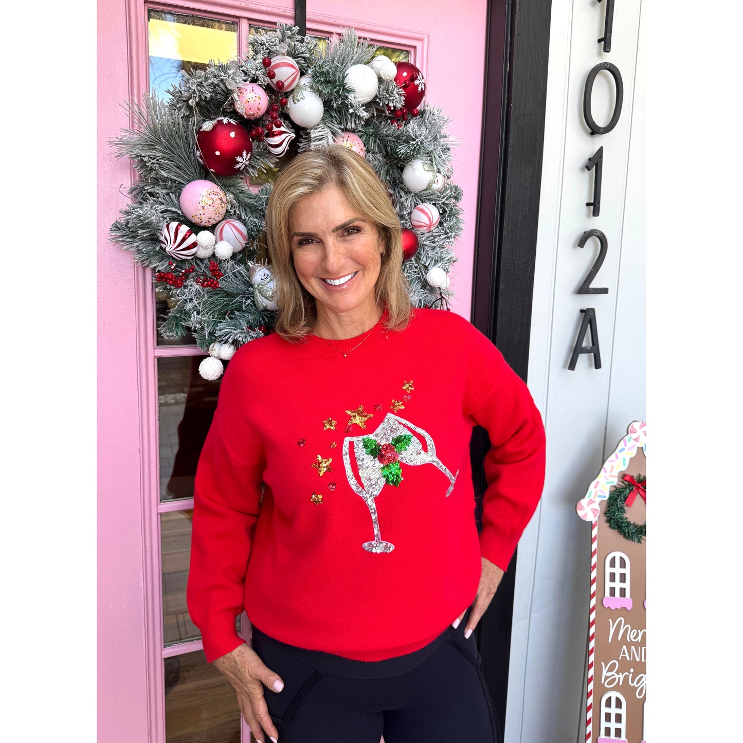 Cheers & Bling Sweater