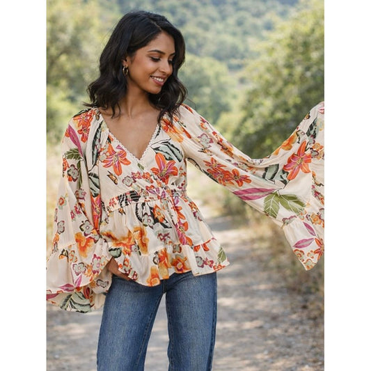 Summer romance blouse
