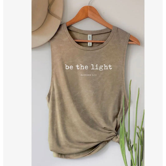 Be the Light Sleeveless Tee